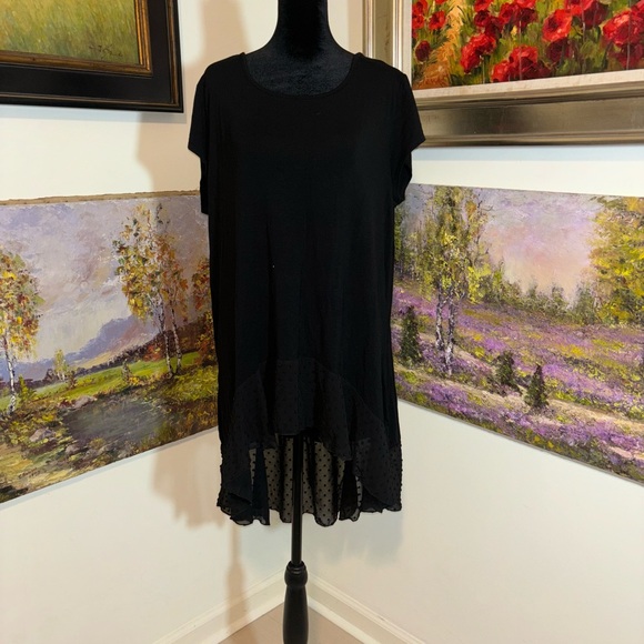 cha cha vente Tops - CHA CHA VENTE hi-low top size XL